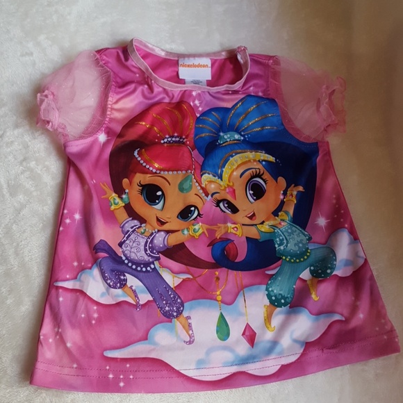 Nickelodeon Other - Girl's Sz 6 Nickelodeon Genie Pink Blouse used